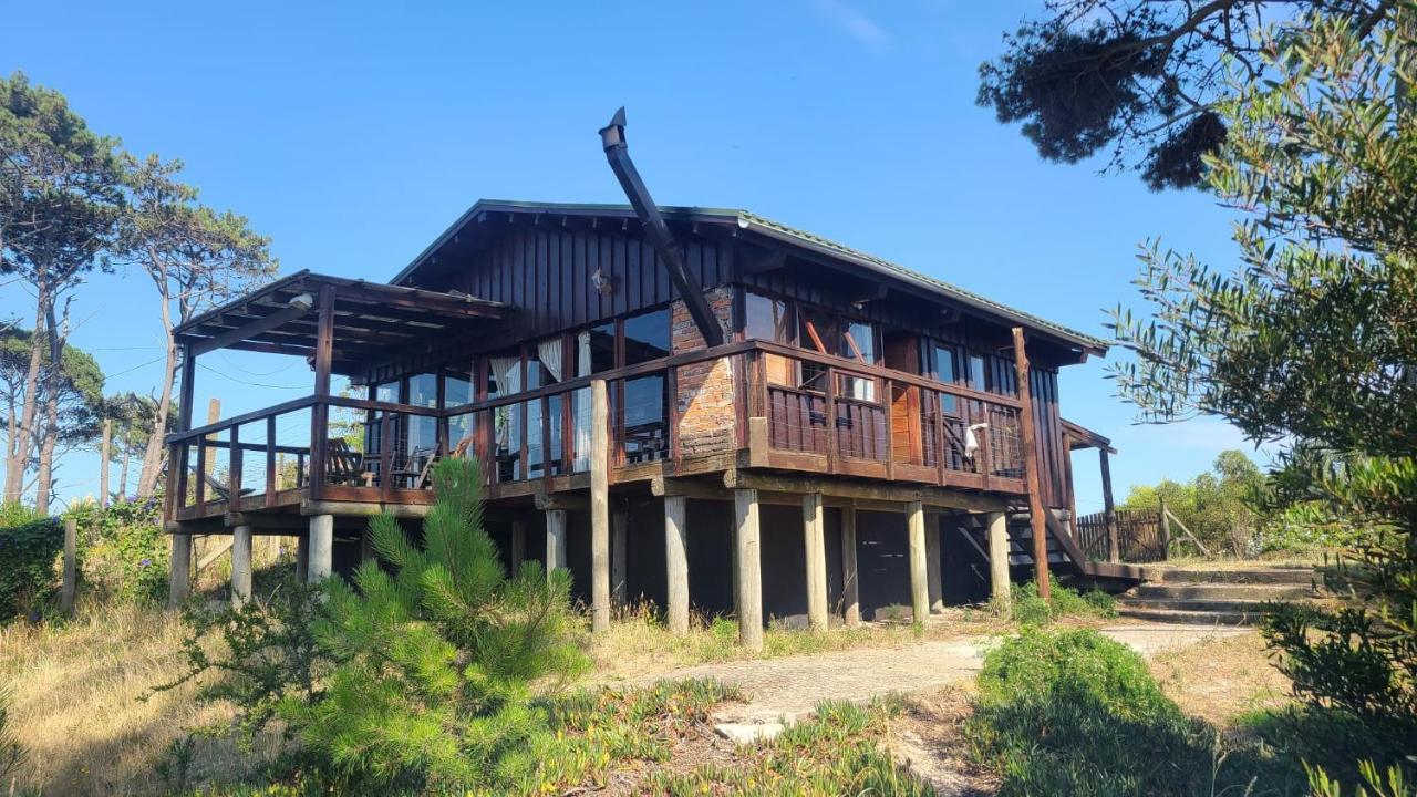 Cabana En La Playa. Ventanales Y Terraza Al Mar 살리나스 외부 사진